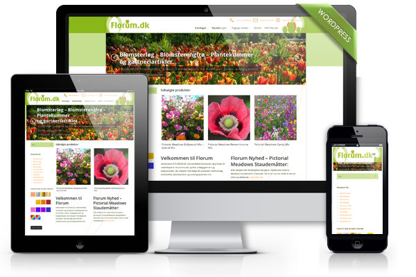 Webdesign til Florum.dk