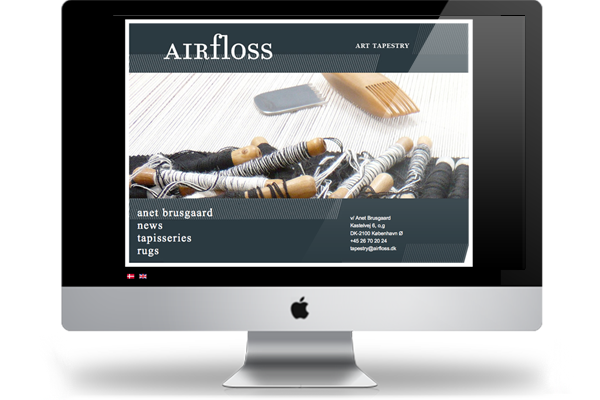 Airfloss webdesign