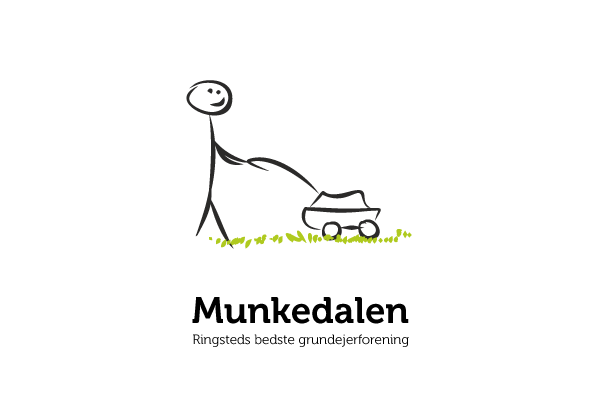 Logo til Grundejerforeningen Munkedalen i Ringsted