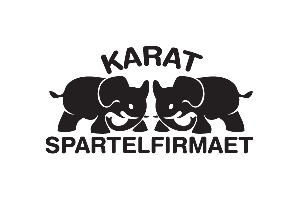 Spartelfirmaet karat logo design